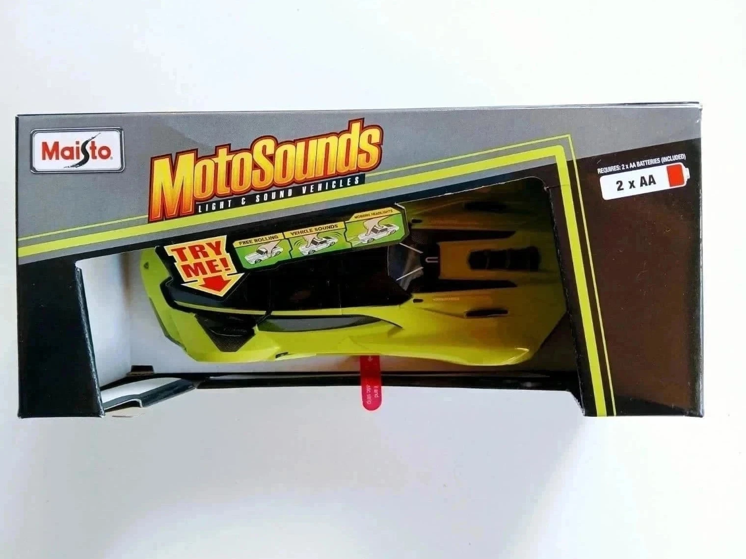Coche Maisto 1:24 Moto Sound Lamborghini Terzo Millenio – photo 2